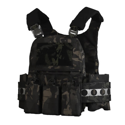 Tactical FC V5 Plate Carrier With 5.56 Magazine Pouch Quick Release MOLLE Outdoor  Hunting Combat Airsoft Vest Body Armor Gear