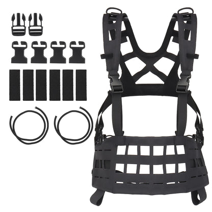JPC Tactical Vest SPC Chest Rigs Lightweight MOLLE Militar Hunting Airsoft Assault Vest Multi-functional Load Carriage Platform