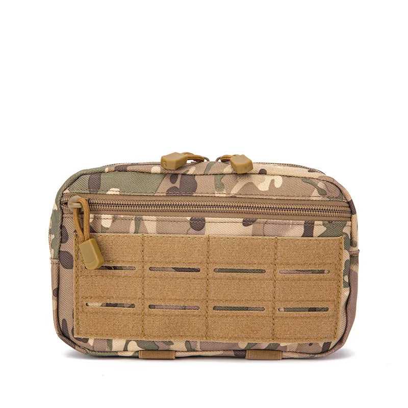 EDC Molle Tactical Pouch Waist Pack Compact Utility Pouches Waist Belt Bag Medical Stroage Bags Phone Case Hunting Accessories