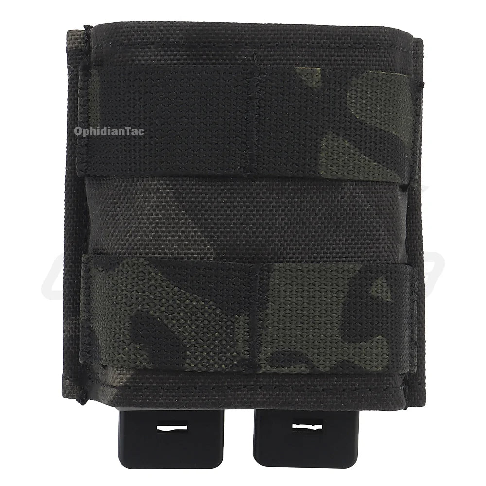OphidianTac Molle Single 7.62 Mag Pouch Short Fast Pouch KYWI Kydex Wedge Insert Magazine Holster for 7.62mm Magazine