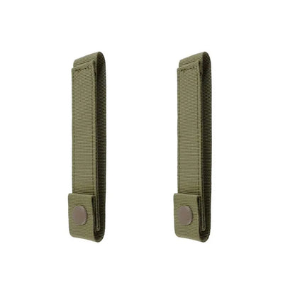 1/2/3pcs Outdoor Molle Strap 6 inch Tactical Molle Strap Molle Webbing Straps Attachment Snap Strap Nylon Thumb Snap Straps