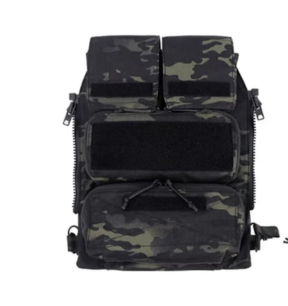 Tactical Mag Pouch Bag, Zip Panel Mag Pouch, NG Version for AVS JPC2.0, CPC Vest, MOLLE Bags 3107