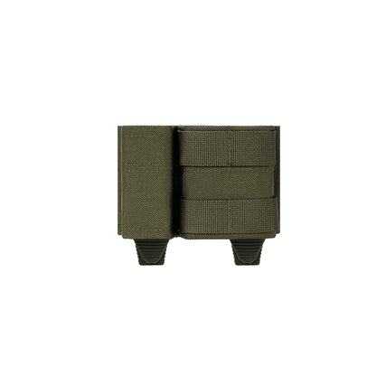 OPHIDIANTAC Tactical 5.56+9mm Hybrid Mag Pouch MOLLE Quick-Insert Magazine Bag with Pull-Tabs for AR15 M4 Airsoft Gear