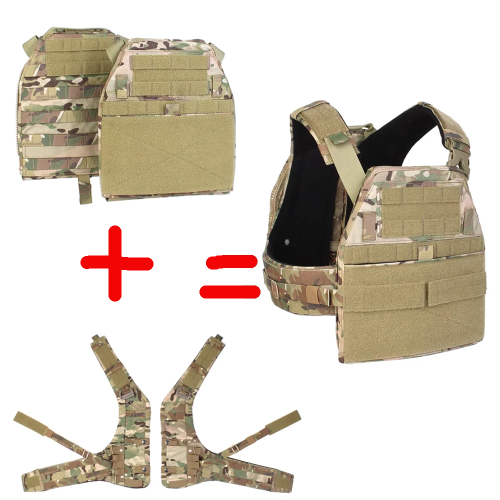 AVS Carrier Front Plates HARNESS Adapter Support Tactical Hunting Vest