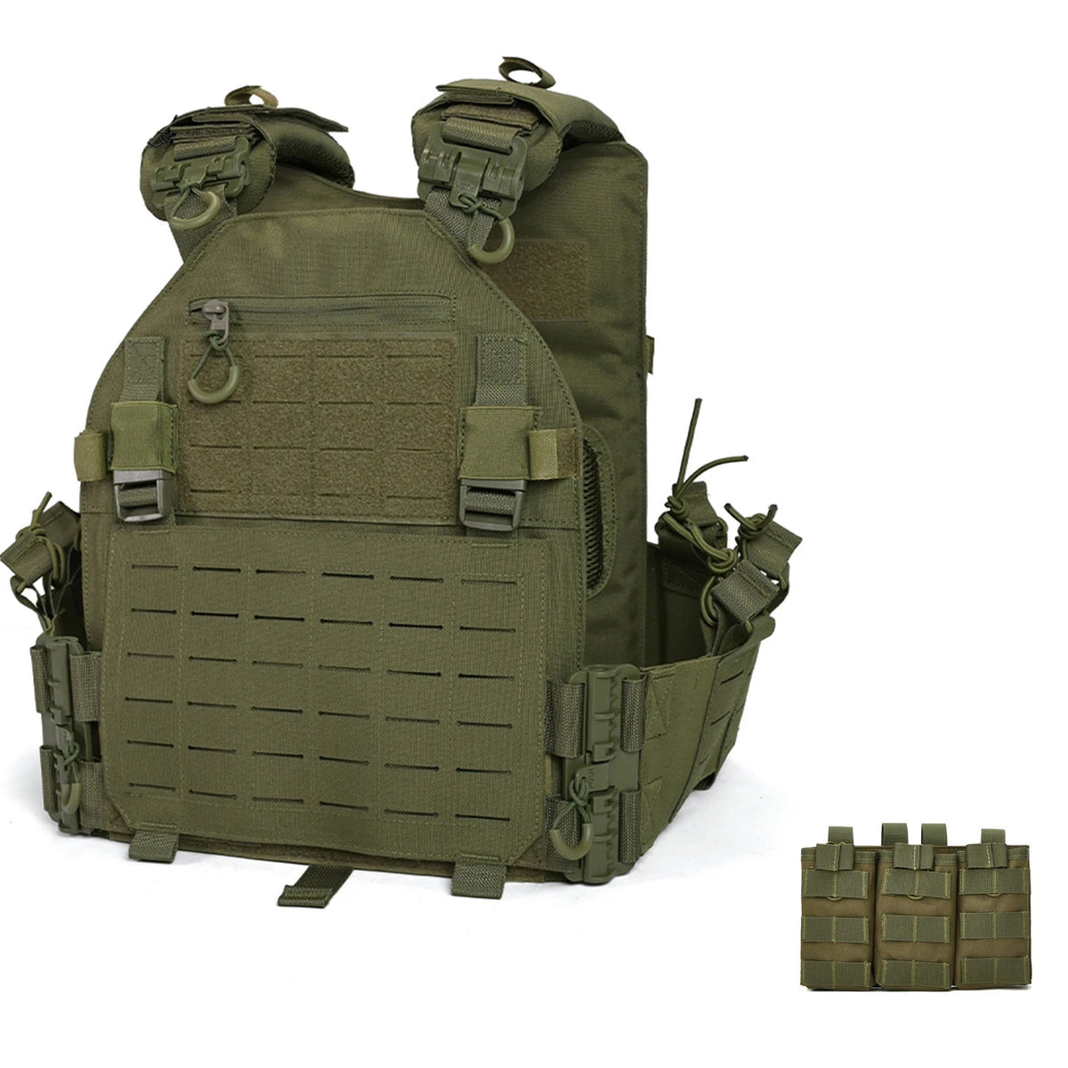 Outdoor hunting waterproof nylon laser cutting MOLLE Russian EMR tactical vest 530D