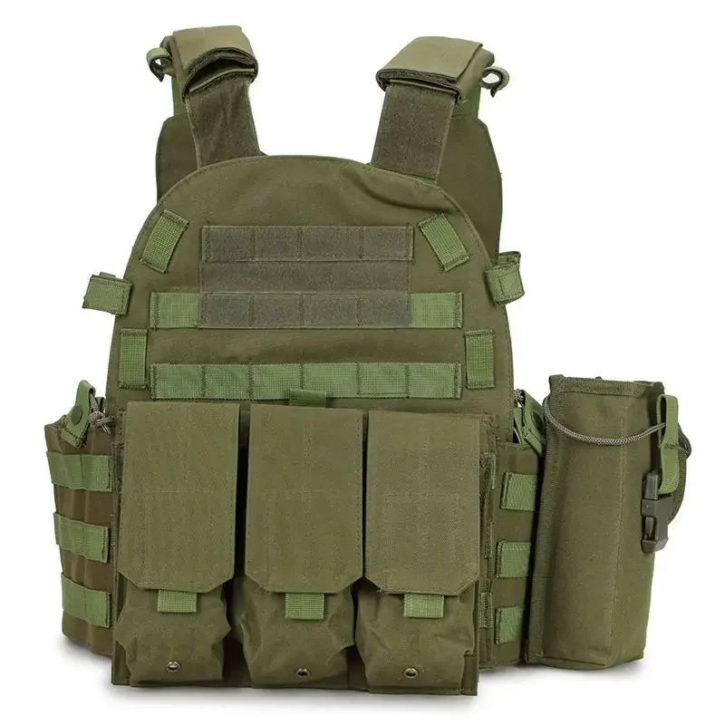 Kids Level III Bulletproof Vest Camouflage Tactical Body Armor Breathable Multi Functional 6094 Vest Stab Proof