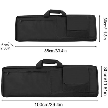 85/100cm Rifle Case Soft Padded Hunting Gun Bag Tactical Shooting Range Bag Sling Backpack for Rifle Transportation Case