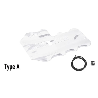 DMGear Tactical Gun Rail Cover Rail Wrap Heavy Heat Shield Gear Wrap Hand Protective Fit Quad/ One Rails 500D Nylon