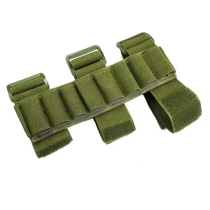 Outdoor Hunting Detachable Arm Bullet Pouch 8-Round Ammunition Shell Carrier Bag For 12/20 Gauge Shotguns Hunting Accessories