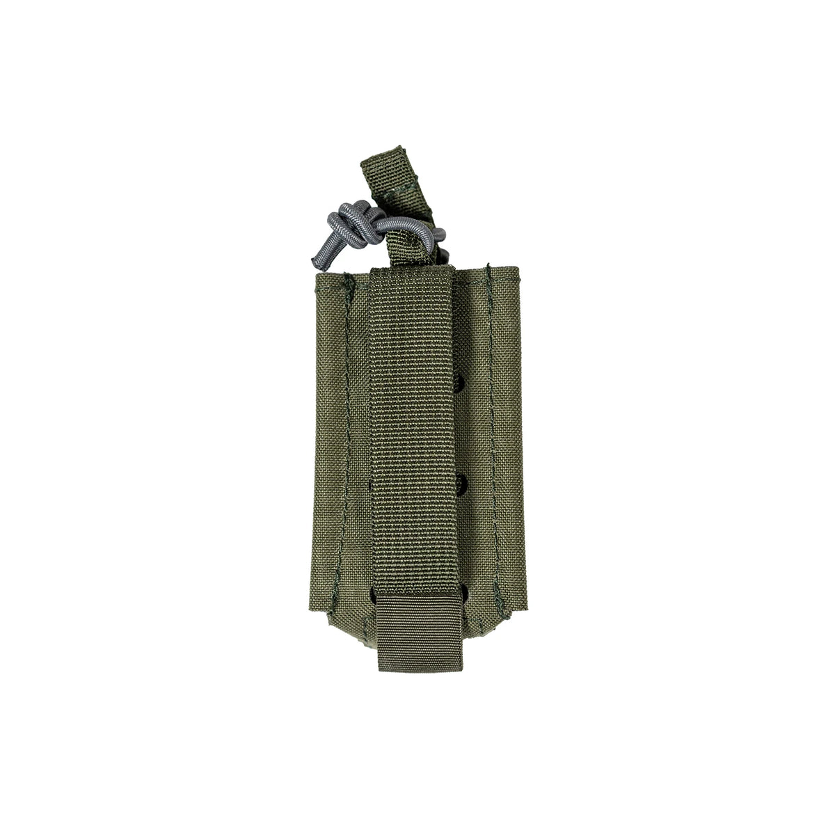 Tactical Pistol Mag Pouch，Open-Top Quick Draw 9mm Magazine Holder, MOLLE Elastic Retention for Airsoft & Military