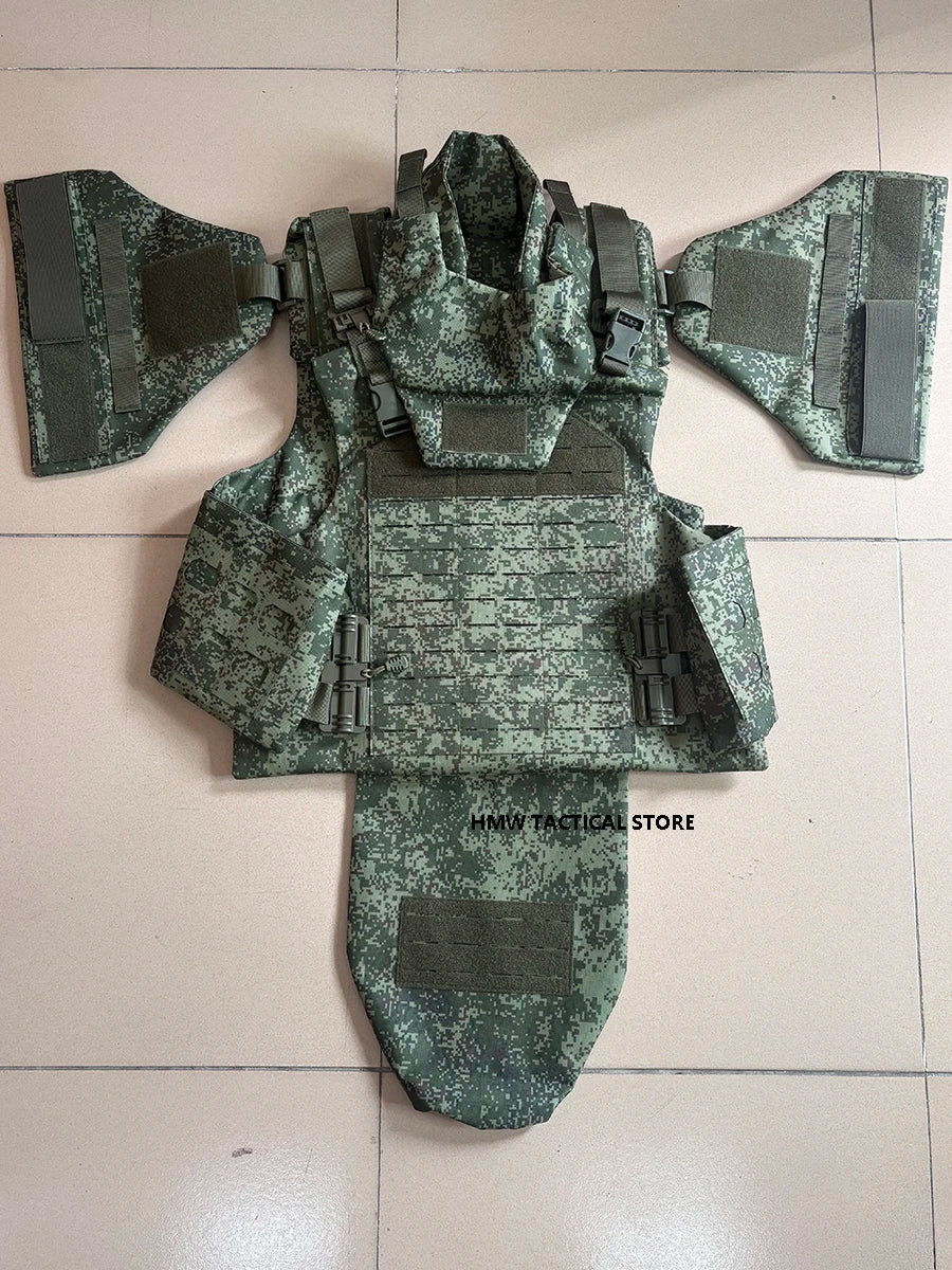 CS laser vest 6B45 detachable heavy armorCS laser vest 6B45 detachable heavy-duty protective EMR Russian camouflage vest