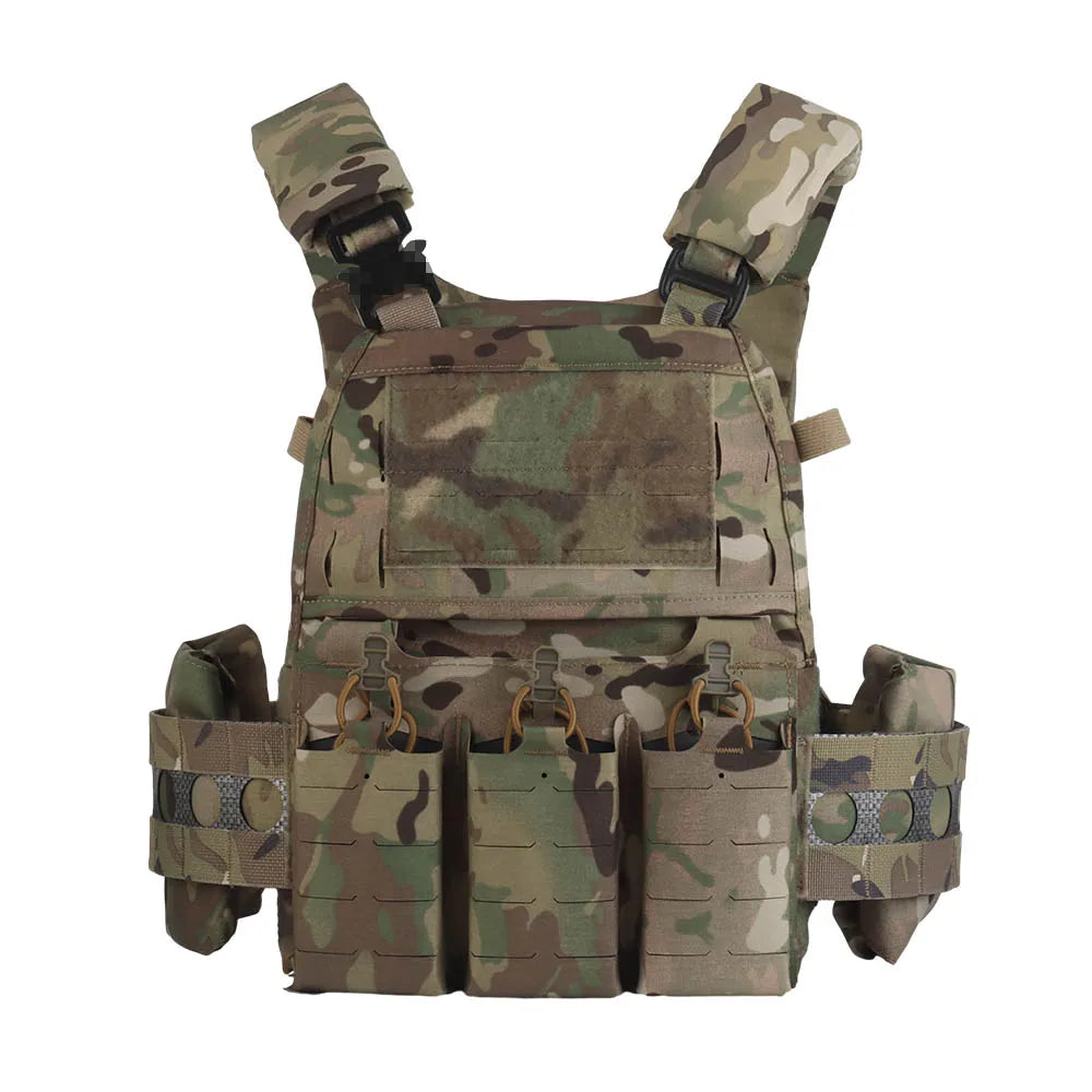 Tactical FC V5 Plate Carrier With 5.56 Magazine Pouch Quick Release MOLLE Outdoor  Hunting Combat Airsoft Vest Body Armor Gear