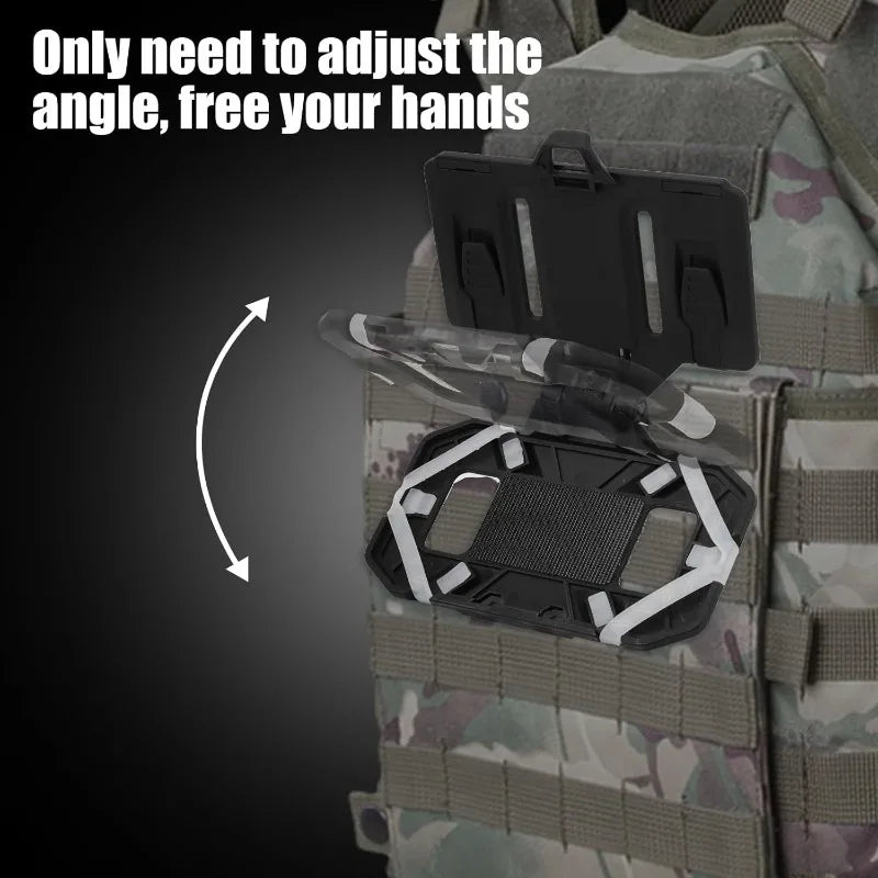 New Tactics Cell Phone Holder Admin Pouch Map Navigation Pouch Molle Hunting Vest Chest Accessories Fold Smartphone Pouch
