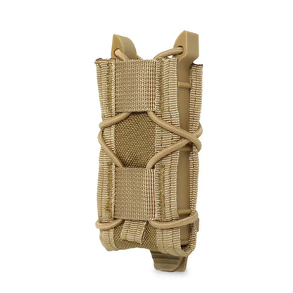 Tactical Magazine Pouch 9MM Pistol Single Mag Bag Molle Flashlight Pouches Torch Holder Hunting Knife Holster Shooting Airsoft