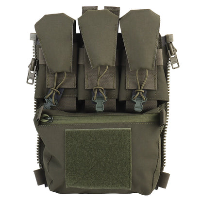 Assault Adapt Banger Back Panel Zip On Rear Pack Tactical Vest  V5 Plate Carrier Accessories Bag GP Pouch Multitools Pocket