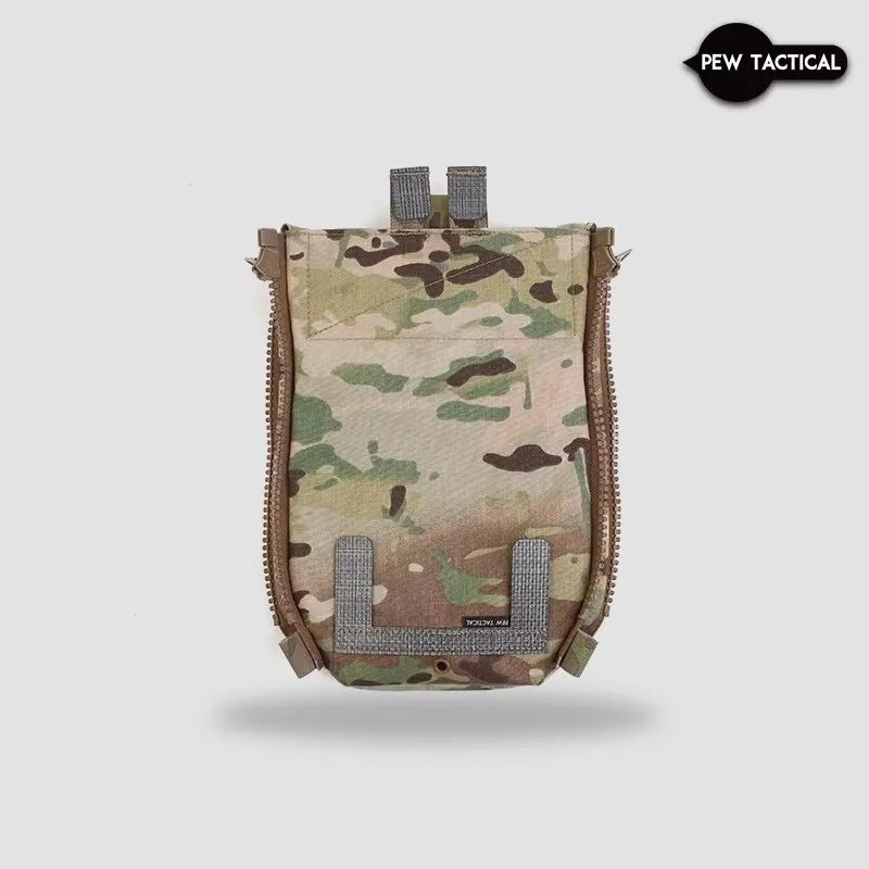 PEW TACTICAL FERRO STYLE Back Panel Water Zip On Plate FCPC V5 airsoft BP08