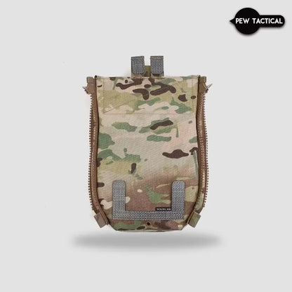 PEW TACTICAL FERRO STYLE Back Panel Water Zip On Plate FCPC V5 airsoft BP08