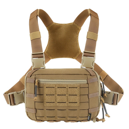 VOTAGOO Tactical Chest Bag 2L – EDC Molle Chest Rig CCW Compartment Adjustable Strap Outdoor Gear Practical Equipment Pouch