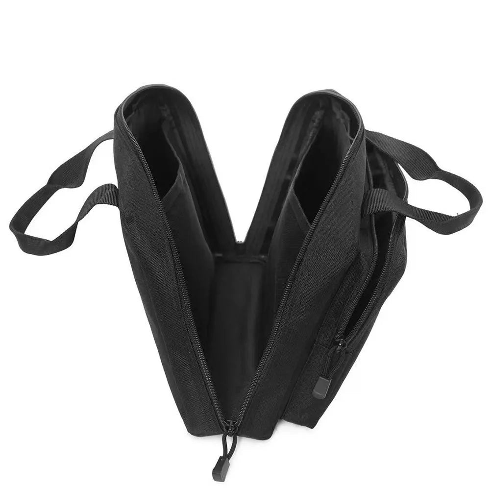 Pistol Gun Bag Double Layer Pistol Duffle Bag Gun Protection Pouch Dual Handgun Range Case Outdoor Hunting Shooting Range Bag