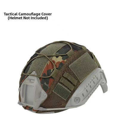 Multicam Tactical Helmet Cover Compatible OPS Core FAST MH PJ BJ For CS Airsoft Simulation Outdoor Accessories