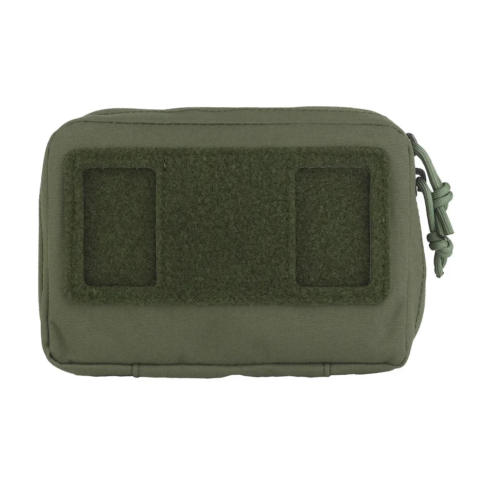 Molle Pouch Phone Folding Navigation Board Organizer Double Zipper Outdoor Hunting Airsoft Dustproof Mobile Phone Protective Bag