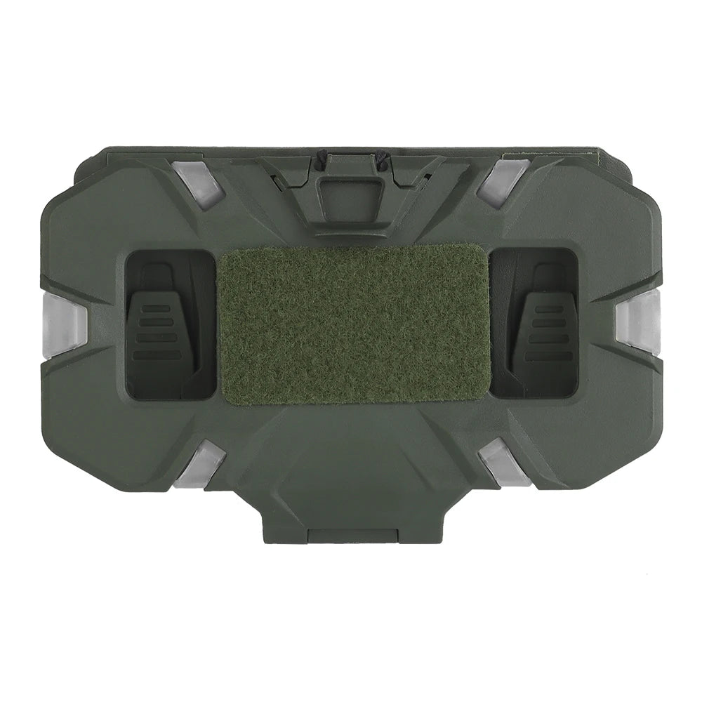 Tactical Plate Carrier MOLLE Phone Holder,Folding Navigation Board,Cellphone Hold Gear,Airsoft Hunting Vest Chest Rig Accessory