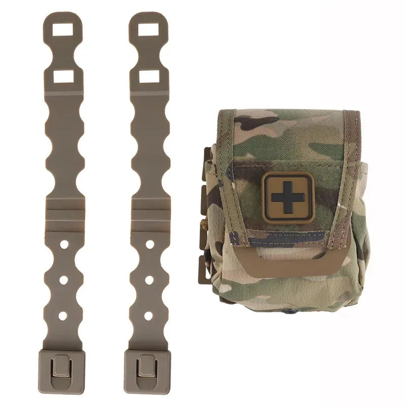 MOLLE First Aid Waist Bag – Portable Survival Kit Pouch, Camo EDC Accessory Bag for Outdoor Hunting