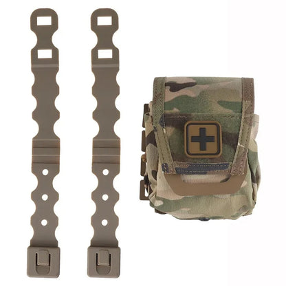 MOLLE First Aid Waist Bag – Portable Survival Kit Pouch, Camo EDC Accessory Bag for Outdoor Hunting