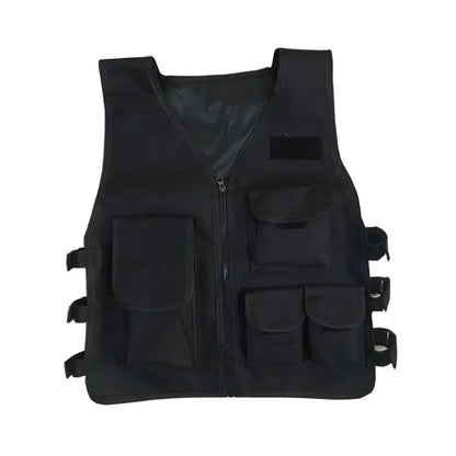 Children Summer Camping Training Camouflage Tactical Vest Body Armor Kids Outdoor Performance CS War Game Hunting Waistcoat