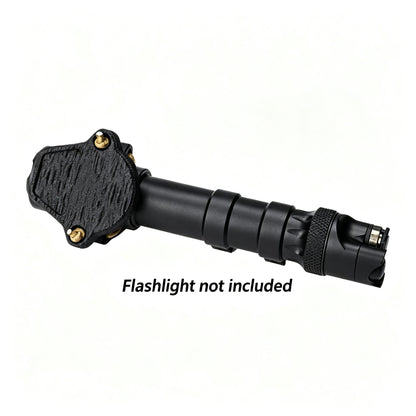 ONE HUNDRED Style Outdoor LightCap, KE2-DF Irregular Grain, Flashlight Accessory, Reduce Light Reflection