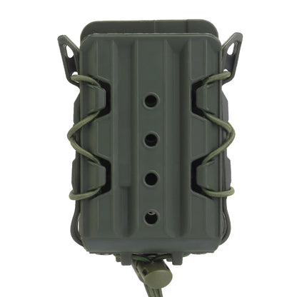 All Terrain Double Rifle Magazine Pouch M4 AR 5.56 AK 7.62 Mag Holster Carrier Cartridge Holder for Molle Vest Belt