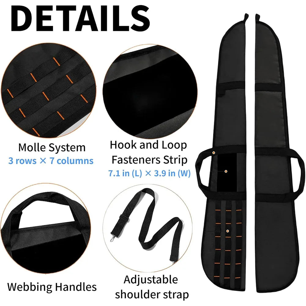 Soft Gun Case for Rifle Bag 130cm Molle Shotgun Sling Backpack Hunting Rifle Cover Long Equipment Transport Case Airsoft Bag