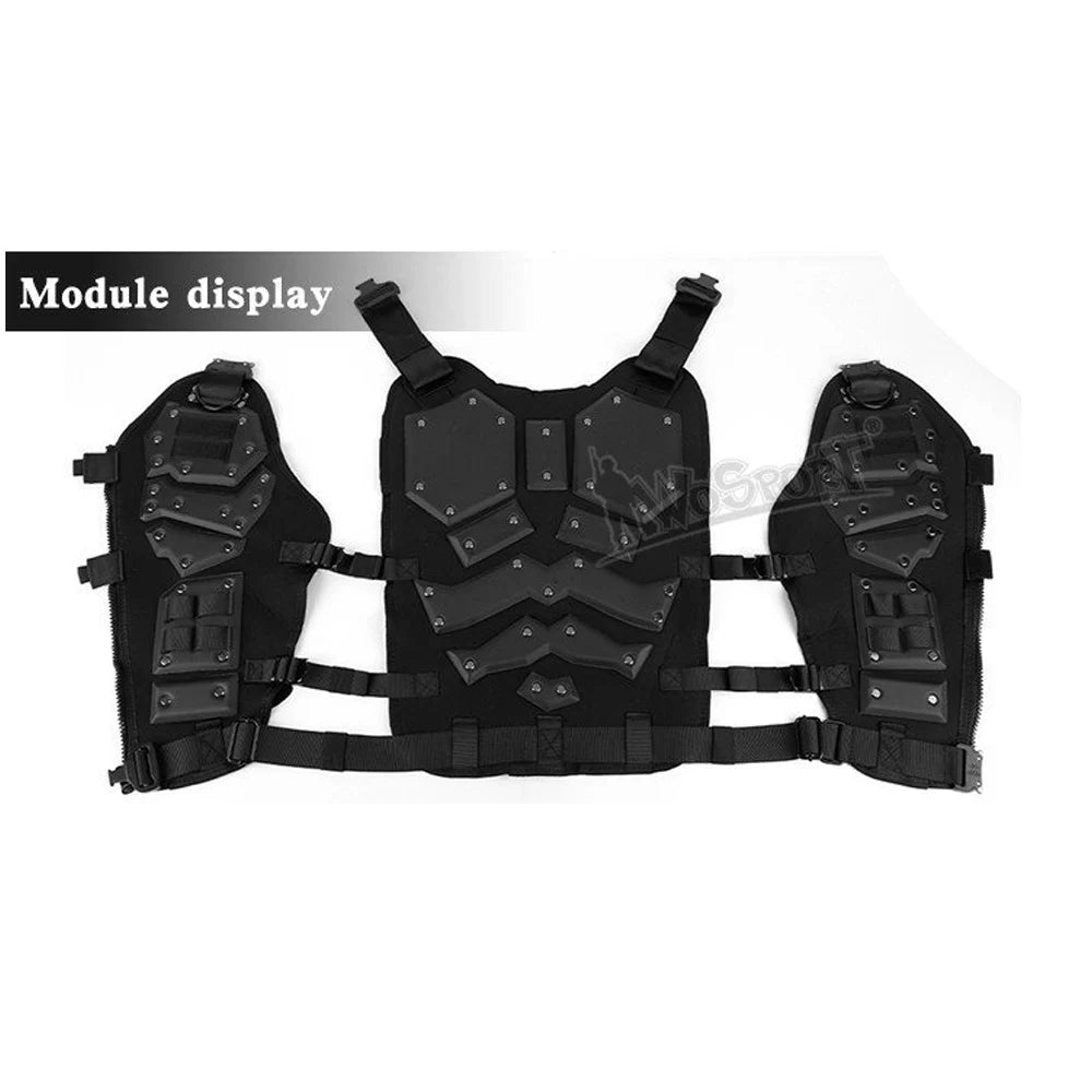 Tactisch Vest Hoge Kwaliteit Eva Beschermende Kleding Multifunctioneel Met Molle Systeem Airsoft Paintball Militar Combat Vest
