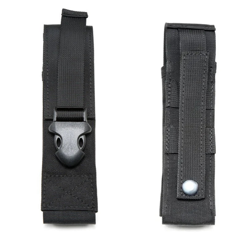 Outdoor Flashlight Bag Multifunctional MOLLE Nylon Waist Pack Belt Bag Pocket Hunting Backpack Accessories