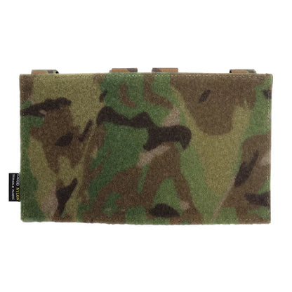 New Style 1000D Nylon Tactical Vest Patch Molle Adapter Panel Hook&Loop Converter For Attching ID Patches EDC Tool Bag