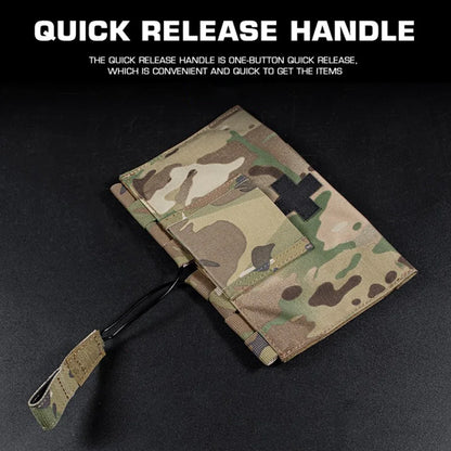 IFAK Medical Kit SEAL Style Tactical Modular Quick Release MOLLE Bag Hunting Vest Emergency Belt Outdoor Medical Survival Kit
