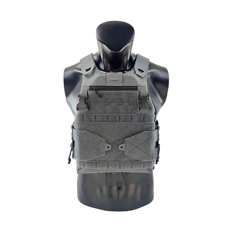 TW-VT23 Low Profile Plate Carrier, Ranger Green, Airsoft CQB Wargame Hunting Outdoor Training