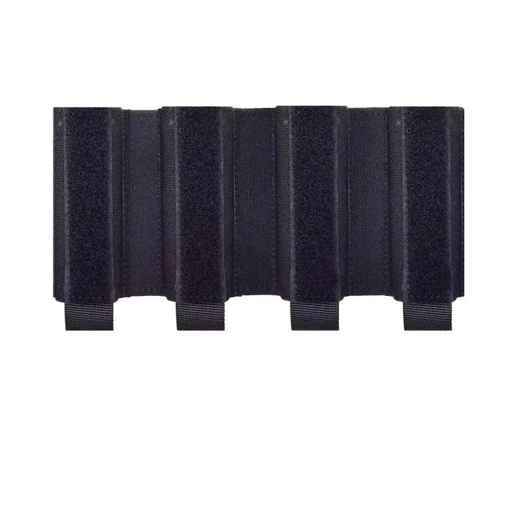 Tactical SMG 9MM Magazine Pouch Quadruple 4 Partition Insert Mag Pouch for MP5 MP7 ARP9 Plate Carrier Bag Airsoft Vest Gear