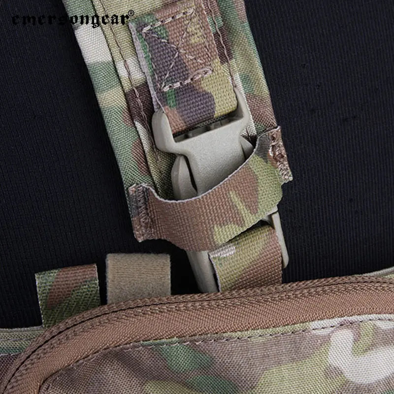 Emersongear Tactical MF Style UW Gen V Split Front Chest Rig Lightweight Detachable W Zipper Buckle Wargame Airsoft EM7451