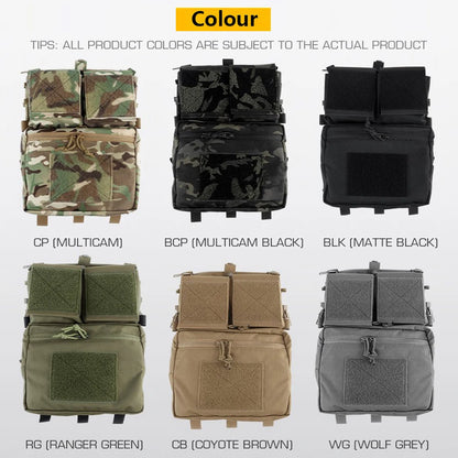 Advanced Tactical Panel Backpack Plate Carrier Pouch Bag Hunting Airsoft Vest Accessories for LV-119 Militar Assault Vest