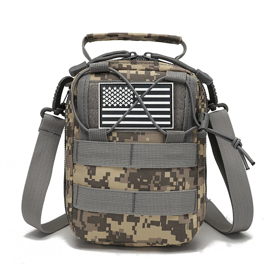 Outdoor cycling lightweight mini storage bag, universal single shoulder crossbody bag, hands-free cycling bag