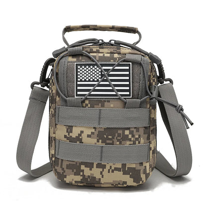 Outdoor cycling lightweight mini storage bag, universal single shoulder crossbody bag, hands-free cycling bag