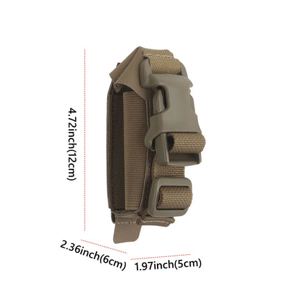 Grenade Pouch Small Hunting Accessories Single Flashbang Pouch Compact Stretch Bag for Outdoor Activities