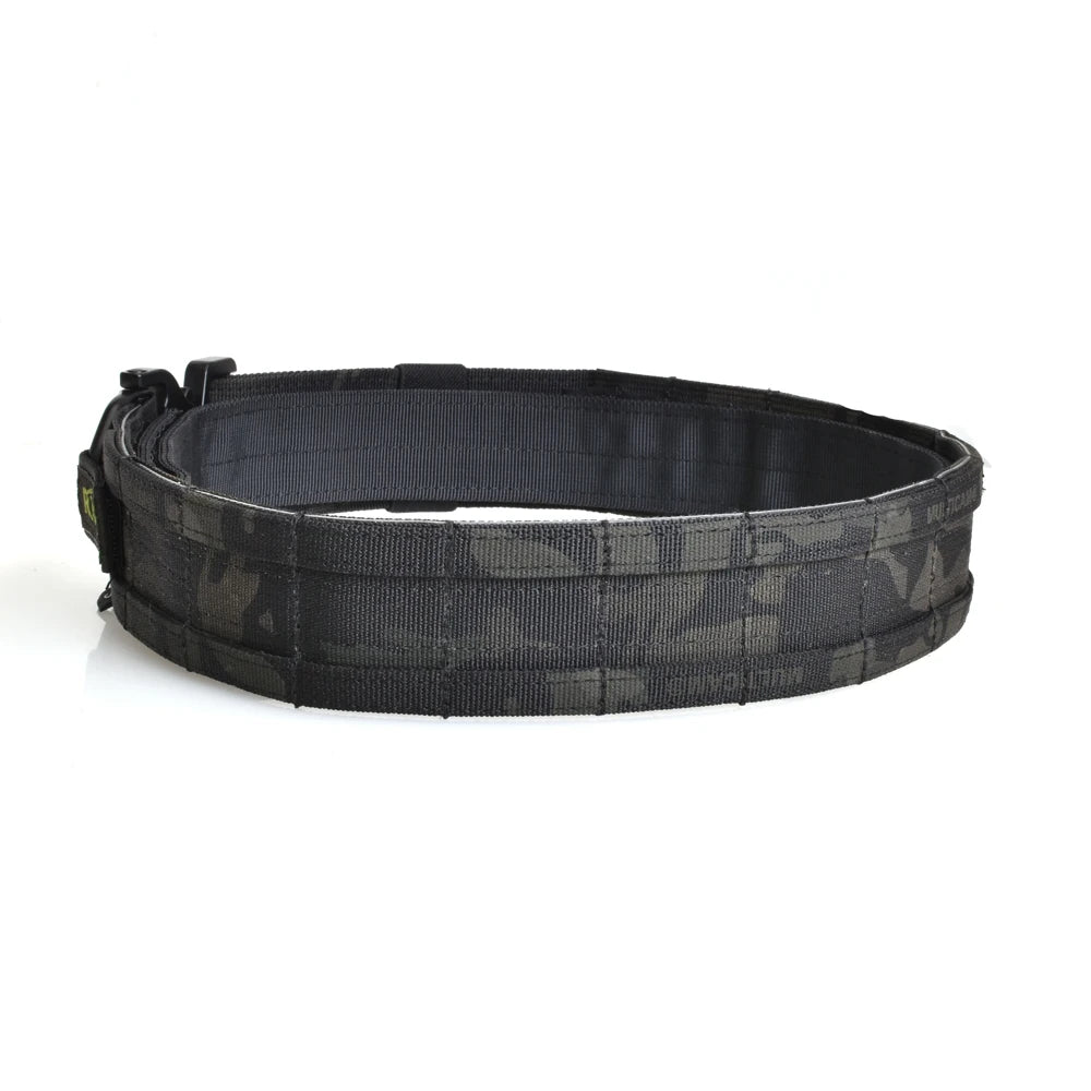 50cm 2 inch Width Ronin Style Tactical Molle Belt Outdoor Hunting Double Layer Belt Molle System Belt