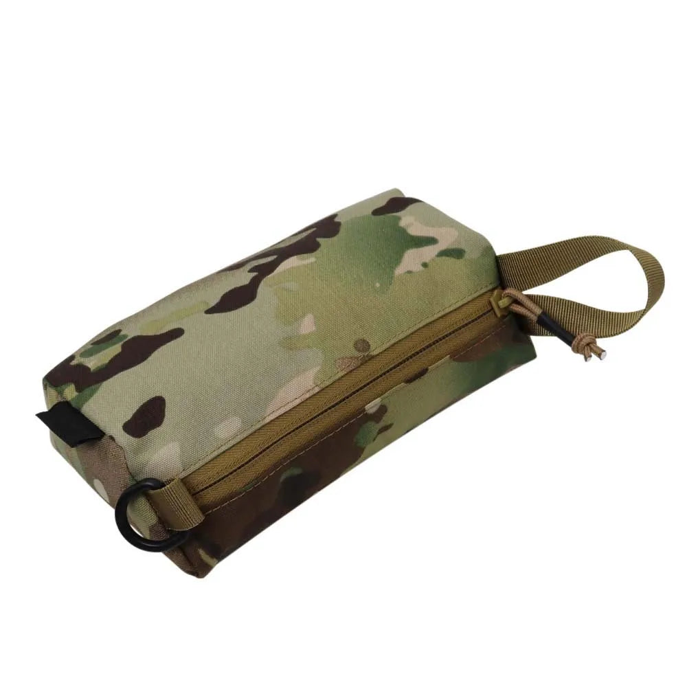Fwoyonze Outdoor Toiletries Storage Pouch Undries Bag For Multifunctional Tools Tactical Running Portable EDC Tool Storage Bag
