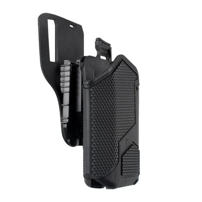 Tactical Quick Draw Holster Compatible X300 Flashlight MOLLE Waist Carry Multi-Functional Outdoor CS Game Prop