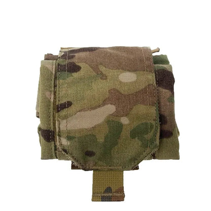 Tactical Pouch Multicam Airsoft Molle EDC Foldable Dump Magazine Bag Gear Hunting Paintball Recycling Storage Bag