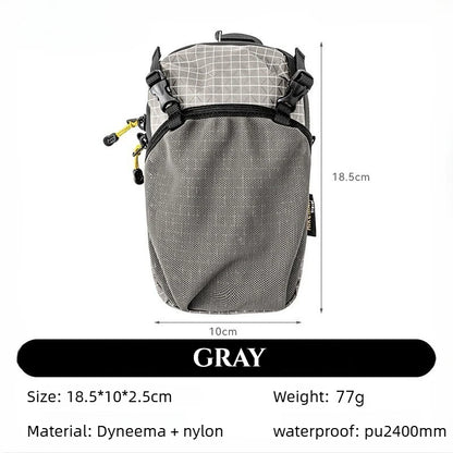 Phone Holder Bag Dyneema Waterproof Outdoor Backpack Hanging Expansion Storage Bag Adjust Strap Pouch for Cycling Hiking Camping