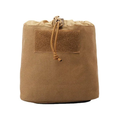 Foldable Molle Magazine Dump Drop Pouch Ammo Mag Holder Folding Outdoor Camping Hiking Hunting Accessories EDC Tool Waist Bag