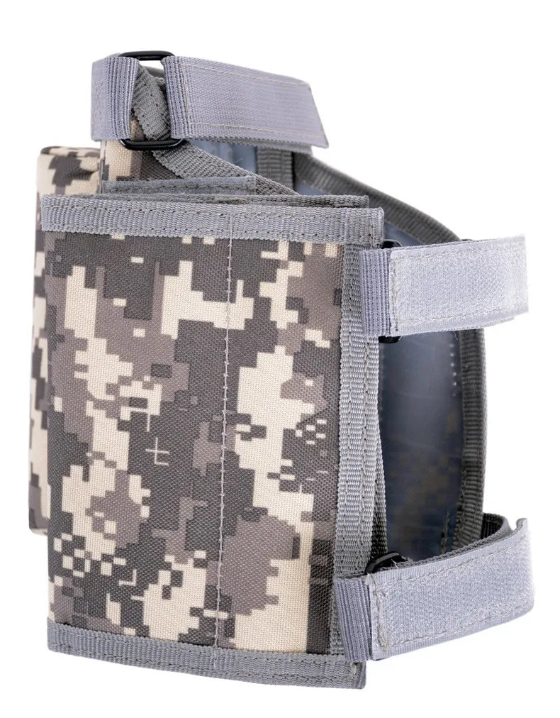 Multifunctional Tactical Buttstock Pouch Cheek Rest, Universal Gun Stock Bag with Molle, Outdoor Hunting Shooting Accessories